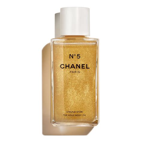 chanel no 5 gold body oil|chanel number 5 essential oil.